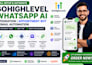 setup gohighlevel whatsapp ai integration ghl appointment bot   email automation